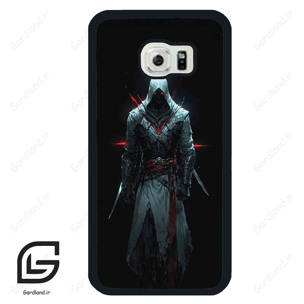 قاب گوشی سامسونگ اس 6 اج (Galaxy S6 EDGE ) طرح اسسینز کد 2873
