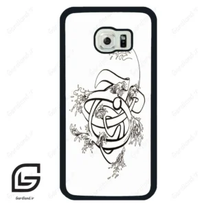 قاب گوشی سامسونگ اس 6 اج (Galaxy S6 EDGE ) طرح نوشته کد 2880