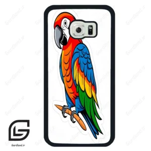 قاب گوشی سامسونگ اس 6 اج (Galaxy S6 EDGE ) طرح طوطی کد 2896