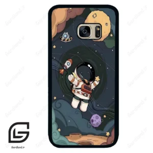 قاب گوشی سامسونگ اس 7 (Galaxy S7 ) طرح فضانورد کد 2001