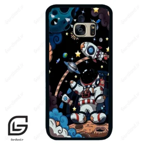 قاب گوشی سامسونگ اس 7 (Galaxy S7 ) طرح فضانورد کد 2007