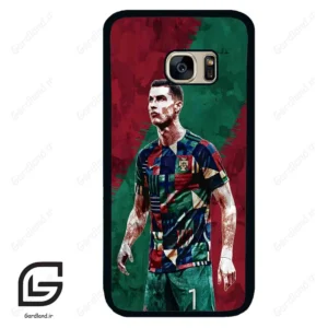 قاب گوشی سامسونگ اس 7 (Galaxy S7 ) طرح رونالدو کد 2008