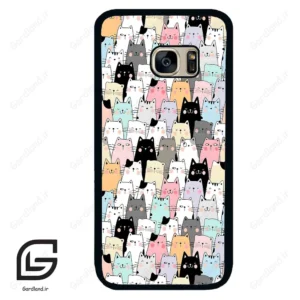 قاب گوشی سامسونگ اس 7 (Galaxy S7 ) طرح گربه کد 2019