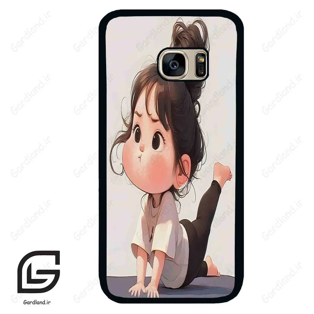 قاب گوشی سامسونگ اس 7 (Galaxy S7 ) طرح دخترانه کد 2029