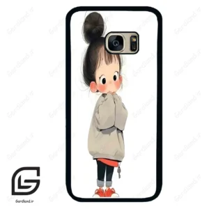 قاب گوشی سامسونگ اس 7 (Galaxy S7 ) طرح دخترانه کد 2030