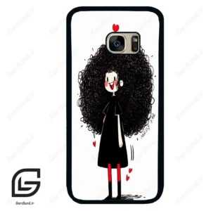 قاب گوشی سامسونگ اس 7 (Galaxy S7 ) طرح دخترانه کد 2031