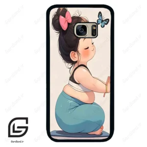 قاب گوشی سامسونگ اس 7 (Galaxy S7 ) طرح دخترانه کد 2032