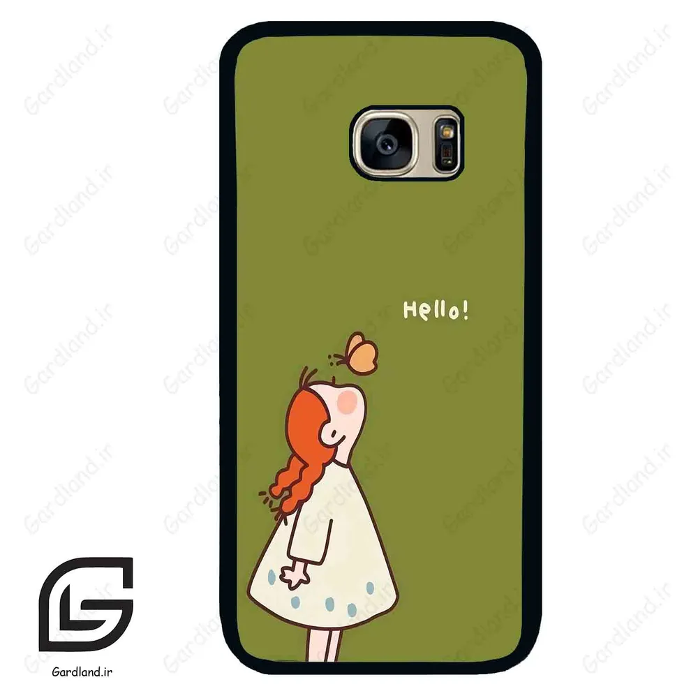 قاب گوشی سامسونگ اس 7 (Galaxy S7 ) طرح دخترانه کد 2044