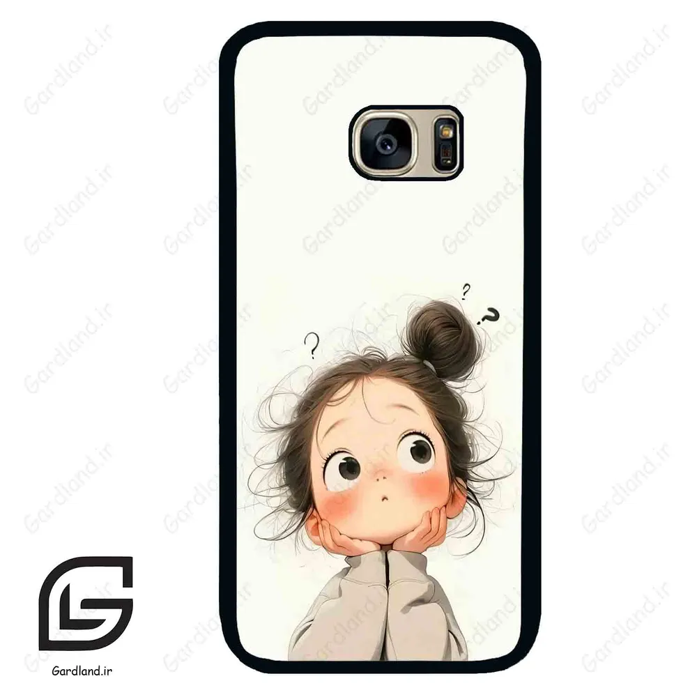 قاب گوشی سامسونگ اس 7 (Galaxy S7 ) طرح دخترانه کد 2056