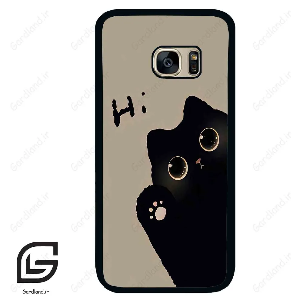 قاب گوشی سامسونگ اس 7 (Galaxy S7 ) طرح گربه کد 2059