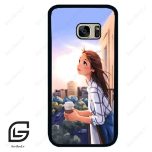 قاب گوشی سامسونگ اس 7 (Galaxy S7 ) طرح دخترانه کد 2086