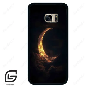 قاب گوشی سامسونگ اس 7 (Galaxy S7 ) طرح ماه کد 2127