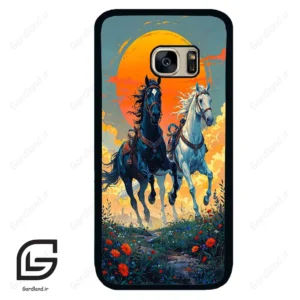 قاب گوشی سامسونگ اس 7 (Galaxy S7 ) طرح اسب کد 2170