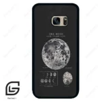 قاب گوشی سامسونگ اس 7 (Galaxy S7 ) طرح ماه کد 2175