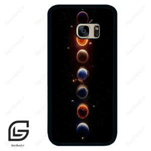 قاب گوشی سامسونگ اس 7 (Galaxy S7 ) طرح ماه کد 2186