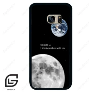 قاب گوشی سامسونگ اس 7 (Galaxy S7 ) طرح ماه کد 2190