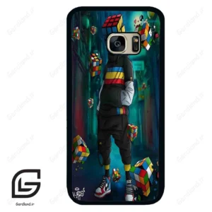 قاب گوشی سامسونگ اس 7 (Galaxy S7 ) طرح مکعب کد 2229