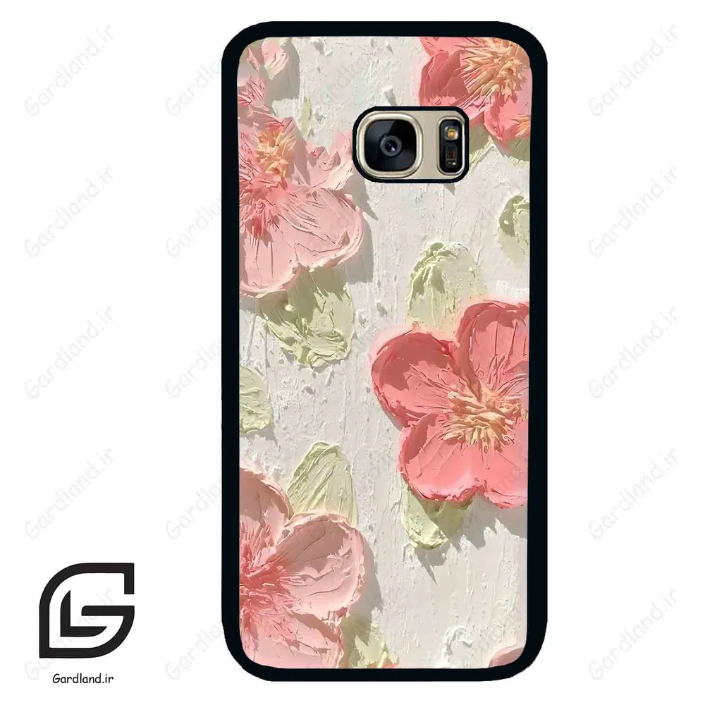 قاب گوشی سامسونگ اس 7 (Galaxy S7 ) طرح گل کد 2234