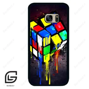 قاب گوشی سامسونگ اس 7 (Galaxy S7 ) طرح مکعب کد 2236