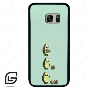 قاب گوشی سامسونگ اس 7 (Galaxy S7 ) طرح اووکادو کد 2258