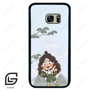 قاب گوشی سامسونگ اس 7 (Galaxy S7 ) طرح دخترانه کد 2263
