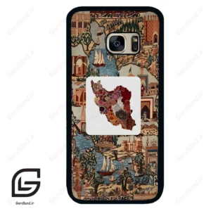 قاب گوشی سامسونگ اس 7 (Galaxy S7 ) طرح نقشه ایران کد 2287