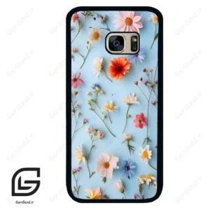 قاب گوشی سامسونگ اس 7 (Galaxy S7 ) طرح گل کد 2319