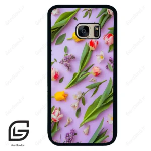 قاب گوشی سامسونگ اس 7 (Galaxy S7 ) طرح گل کد 2320