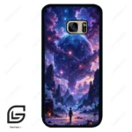 قاب گوشی سامسونگ اس 7 (Galaxy S7 ) طرح ماه کد 2343