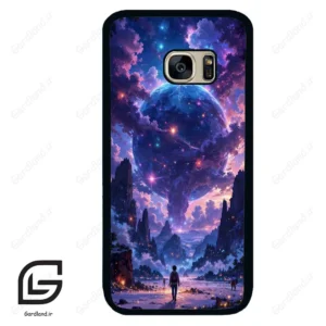 قاب گوشی سامسونگ اس 7 (Galaxy S7 ) طرح ماه کد 2343