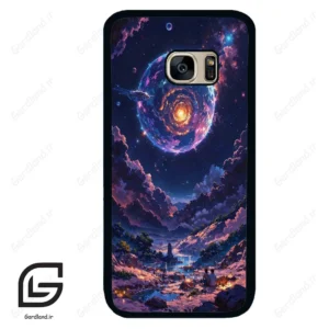 قاب گوشی سامسونگ اس 7 (Galaxy S7 ) طرح ماه کد 2344