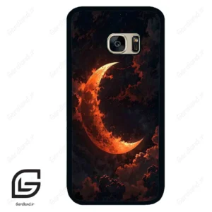 قاب گوشی سامسونگ اس 7 (Galaxy S7 ) طرح ماه کد 2357