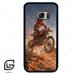 قاب گوشی سامسونگ اس 7 (Galaxy S7 ) طرح موتورسوار کد 2370