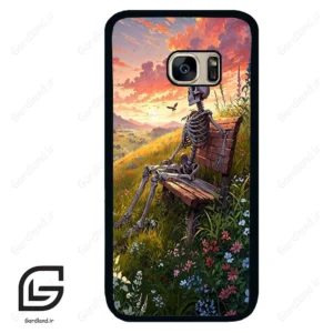 قاب گوشی سامسونگ اس 7 (Galaxy S7 ) طرح اسکلت کد 2374