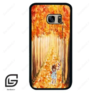 قاب گوشی سامسونگ اس 7 (Galaxy S7 ) طرح پاییزی کد 2386
