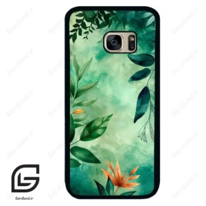 قاب گوشی سامسونگ اس 7 (Galaxy S7 ) طرح گل کد 2387