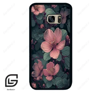 قاب گوشی سامسونگ اس 7 (Galaxy S7 ) طرح گل کد 2390