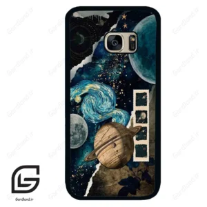 قاب گوشی سامسونگ اس 7 (Galaxy S7 ) طرح کهکشان کد 2401