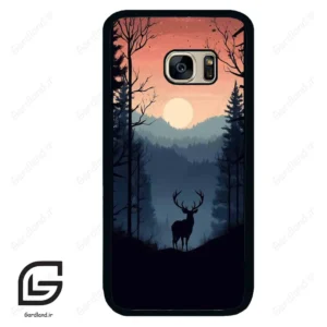 قاب گوشی سامسونگ اس 7 (Galaxy S7 ) طرح گوزن کد 2406