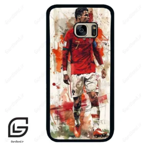 قاب گوشی سامسونگ اس 7 (Galaxy S7 ) طرح رونالدو کد 2419