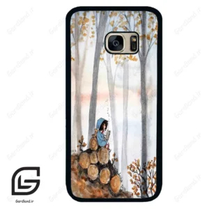 قاب گوشی سامسونگ اس 7 (Galaxy S7 ) طرح دخترانه کد 2420