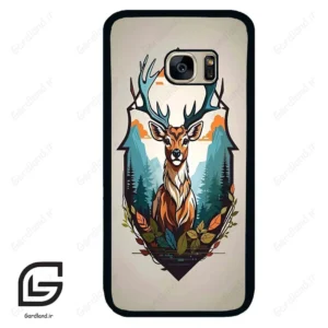 قاب گوشی سامسونگ اس 7 (Galaxy S7 ) طرح گوزن کد 2429