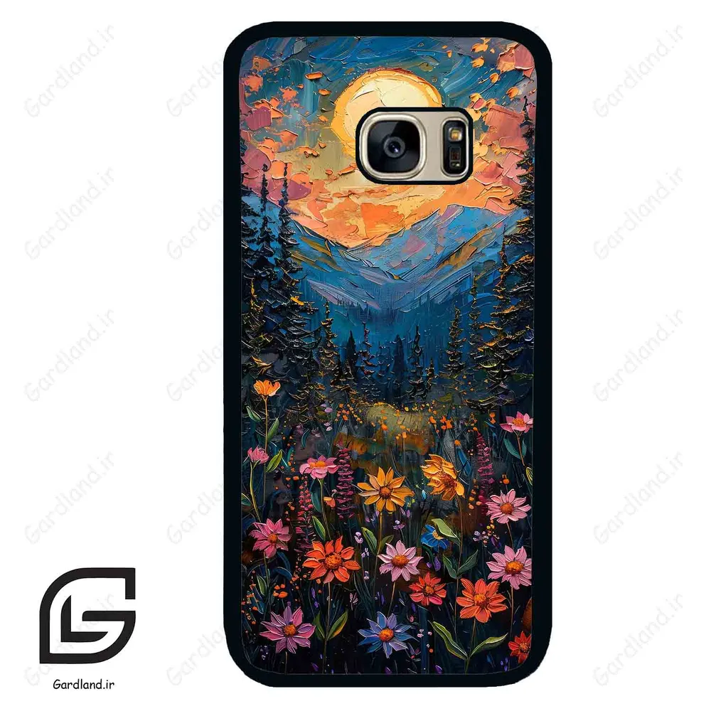 قاب گوشی سامسونگ اس 7 (Galaxy S7 ) طرح نقاشی کد 2434