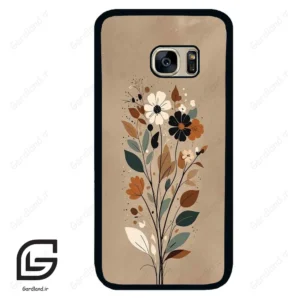 قاب گوشی سامسونگ اس 7 (Galaxy S7 ) طرح گل کد 2436