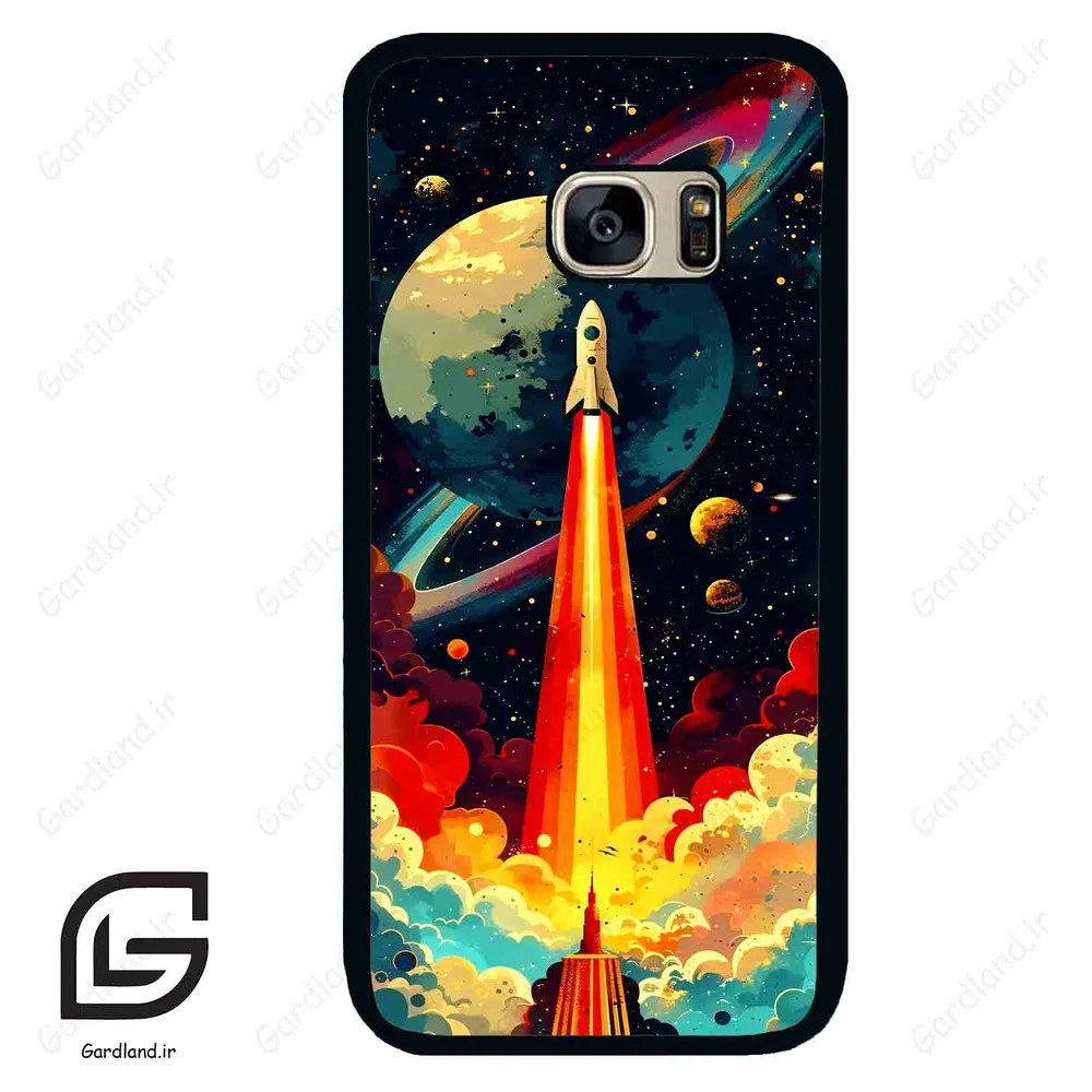 قاب گوشی سامسونگ اس 7 (Galaxy S7 ) طرح موشک کد 2463