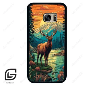 قاب گوشی سامسونگ اس 7 (Galaxy S7 ) طرح گوزن کد 2471