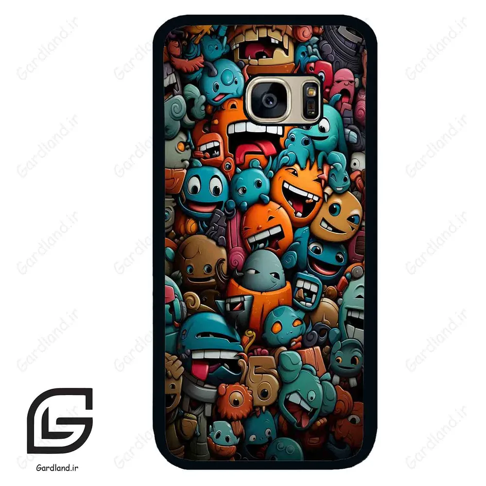قاب گوشی سامسونگ اس 7 (Galaxy S7 ) طرح استیکر کد 2478