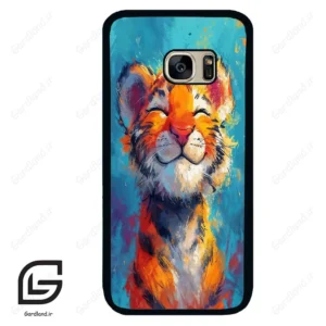 قاب گوشی سامسونگ اس 7 (Galaxy S7 ) طرح ببر کد 2480