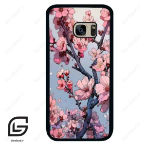 قاب گوشی سامسونگ اس 7 (Galaxy S7 ) طرح شکوفه کد 2481