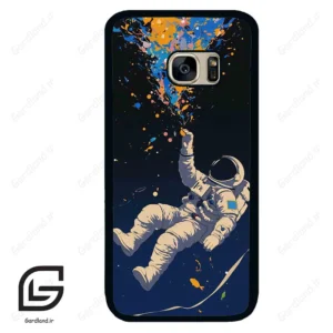قاب گوشی سامسونگ اس 7 (Galaxy S7 ) طرح فضانورد کد 2484
